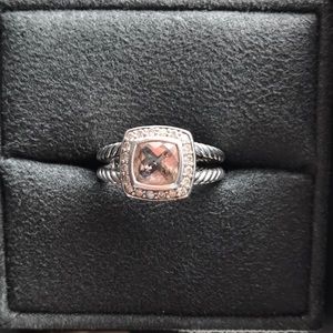 Authentic David Yurman Albion Morganite stone